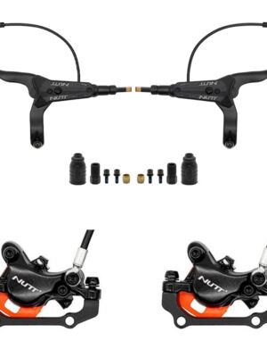 Kit de freno hidráulico negro A5-D Delantero R trasero R [NUTT]