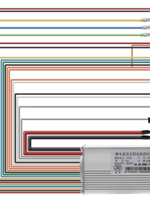 Controladora 36V 25A 800W LCD JP [J&P]