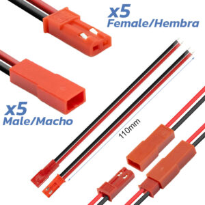 Conector JST con cable - 10pcs