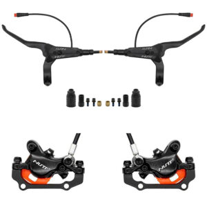 Kit de freno hidráulico negro A5-D Delantero R trasero L [NUTT]