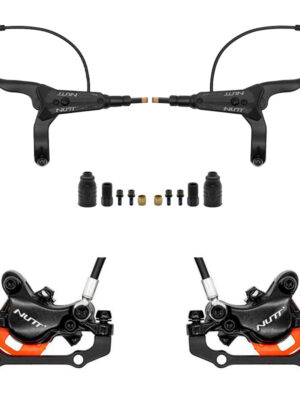 Kit de freno hidráulico negro A5-D Delantero R trasero L [NUTT]