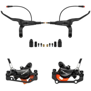 Kit de freno hidráulico negro A5-D Delantero L trasero R [NUTT]