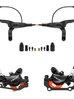 Kit de freno hidráulico negro A5-D Delantero L trasero R [NUTT]