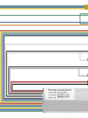 Controladora 52v 25A 1200W-A LCD QS-S4 [Kyesang]