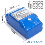 Batería externa 36V 4,4 A/h [Ewheel] - Imagen 2