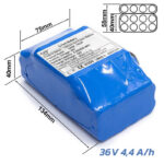 Batería externa 36V 6,4 A/h  [Ewheel] - Imagen 2