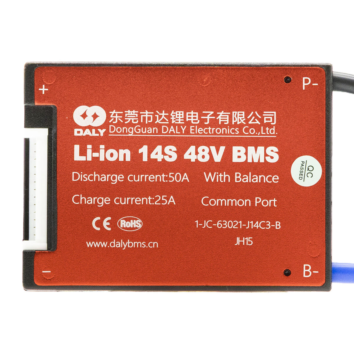 BMS 14S 52v 50A [DALY] - Imagen 3