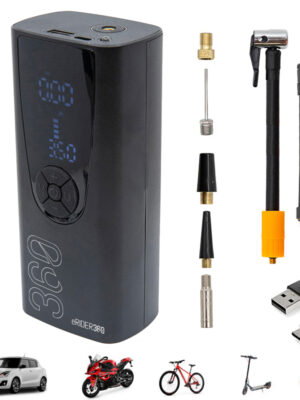 AIR-001 Inflador eléctrico portátil función Power Bank