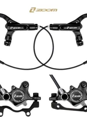 Kit de freno hidráulico negro CR-3 Delantero L trasero L [Zoom]