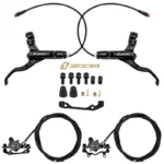 Kit de freno hidráulico CR-3 negro Zoom delantero y trasero - Imagen 2
