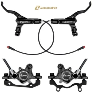 Kit de freno hidráulico negro CR-3 Delantero L trasero R [Zoom]