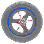 Llanta de 6,5" y bisel 47mm para Smartgyro Speedway & Rockway - Imagen 2