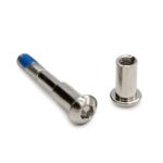 Pasador 8/M6x50mm plata para mástil Xiaomi M365 - Imagen 2