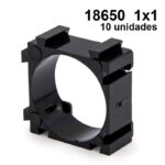 Soporte baterías 18650 – Pack 10 unidades