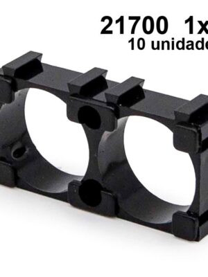 Soporte baterías 21700 - 10 uds