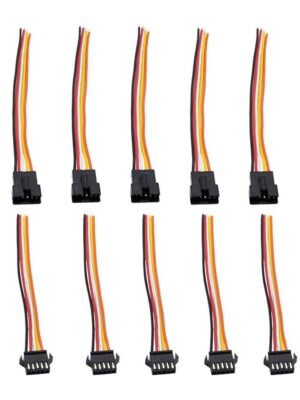 Conector SM 5 pin con cable 22AWG - 5M/5F