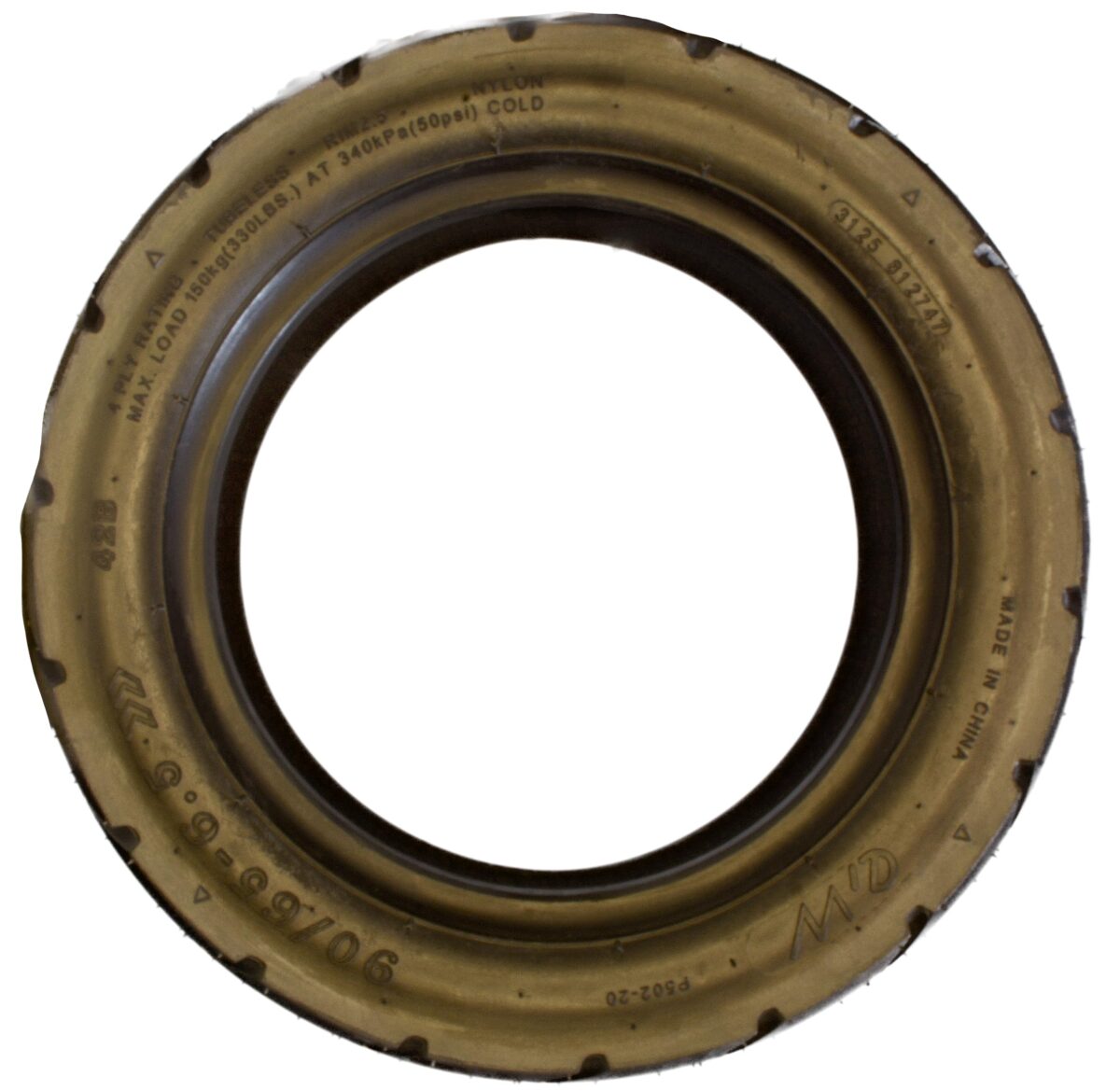 RiuScooter Neumáticos de Aire, 90/65-6.5 Pulgadas, Tubeless Reforzado con Gel - Imagen 4