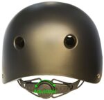 RiuScooter Casco Patinaje, Negro, Talla S, Ajustable, con Correas de Seguridad, Interior Acolchado - Imagen 3
