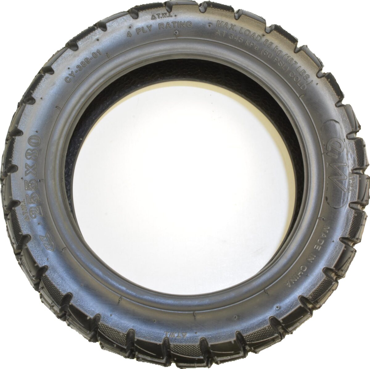 RiuScooter Neumático Tubeless, 255x80-6, 10x3-6, 80/65-6, Kugo, Llanta 6 Pulgadas - Imagen 5