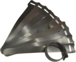 RiuScooter Pack x10 Cintas Reutilizables Para Organizar Cables de 10x110mm Negros - Imagen 4