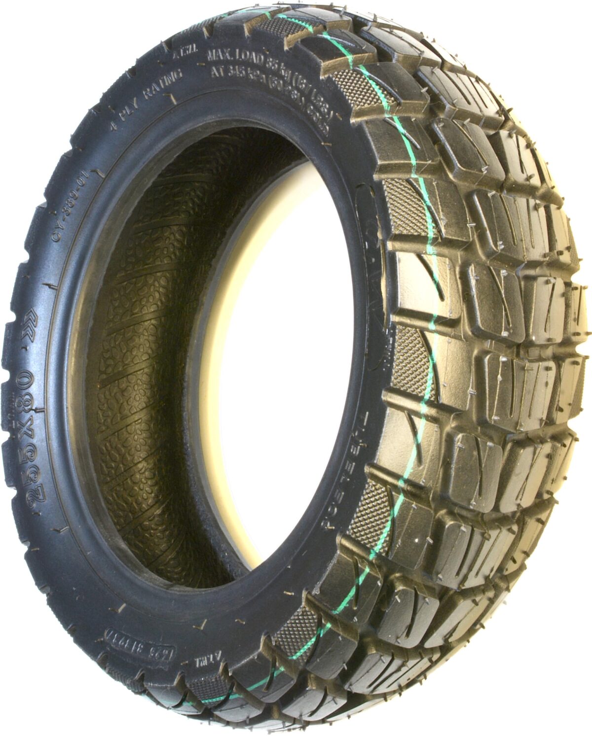 RiuScooter Neumático Tubeless, 255x80-6, 10x3-6, 80/65-6, Kugo, Llanta 6 Pulgadas - Imagen 4