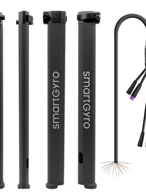 Mástil con cable original Smartgyro dual Crossover - negro