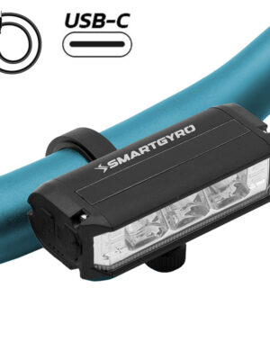SMG Luz LED delantero recargable USB-C PRO HD