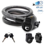 Candado de cable con llave [Ewheel] -105cm