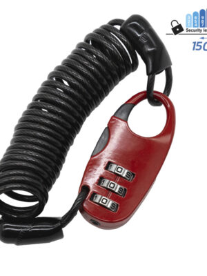 LCK-035 Candado de cable con contraseña - 1,5M