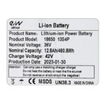 Batería externa 36V 12,8 A/h [Ewheel] - Imagen 3