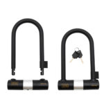 Candado en U de llave EWLK021 negro