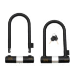 Candado en U de llave EWLK021 negro