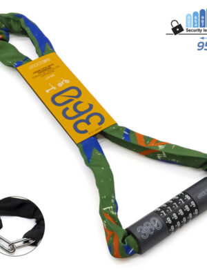 Candado de contraseña EWLK022 funda tela multicolor