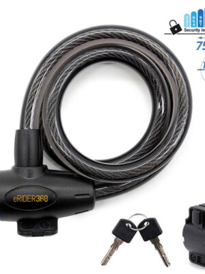 Candado de llave EWLK026 negro