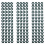 Junta de fibra aislamiento positivo 18650 - 1000uds - Imagen 2