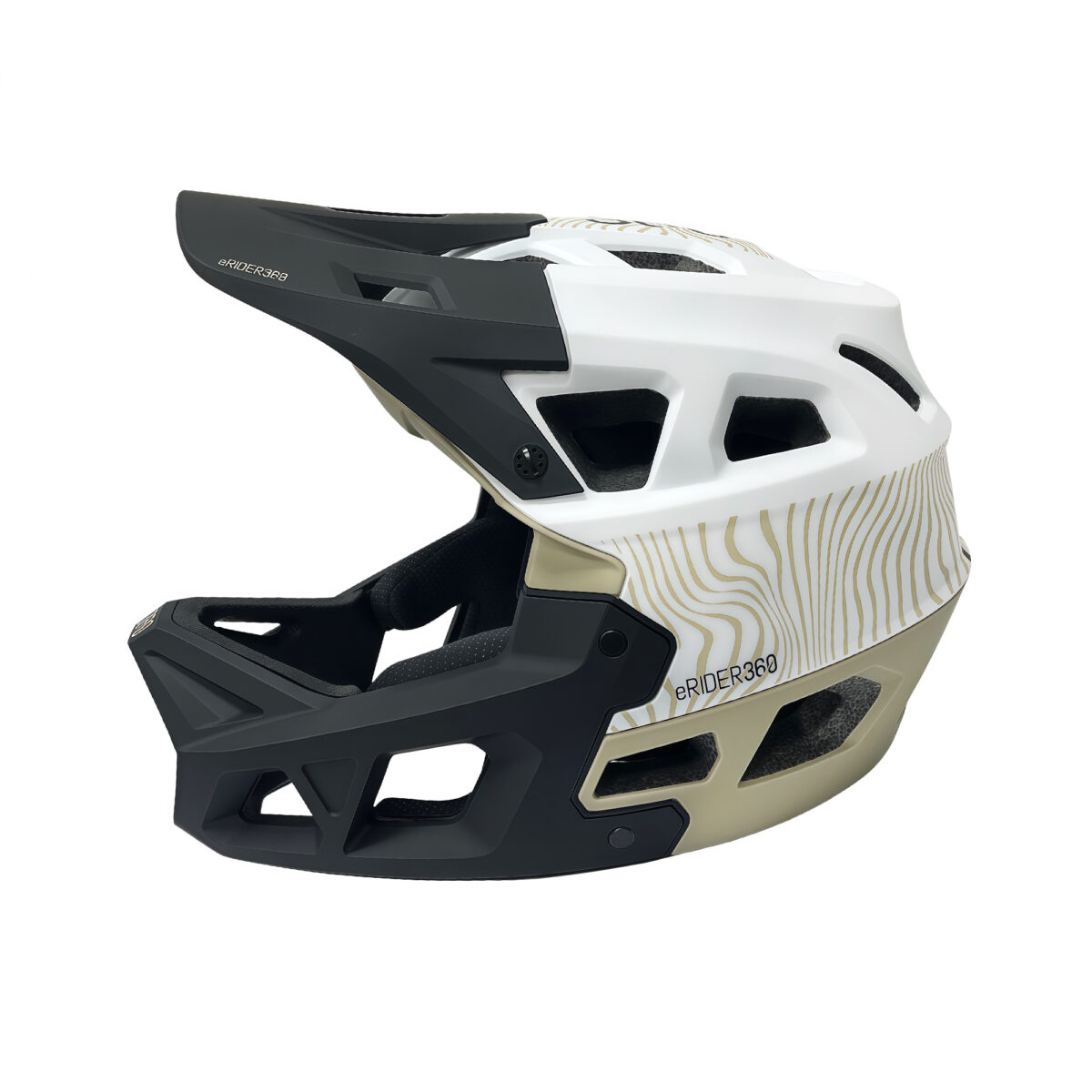 Casco INTEGRA Sport blanco - verde militar L - Imagen 2