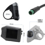 Kit electrónica para bicicleta EWEBK-001 - Imagen 6