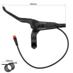 Kit de freno hidráulico negro Y5 Delantero L trasero R [NUTT] - Imagen 6