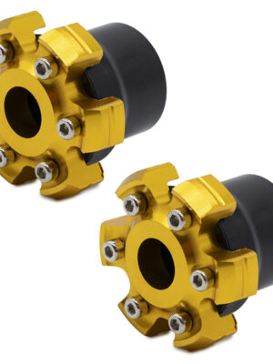 Protector decorativo anticaídas para eje motor o llanta EWTB-006 dorado