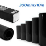 Termorretráctil negro 300m 10M