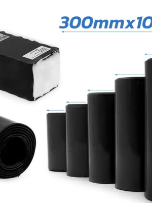 Termorretráctil negro 300m 10M