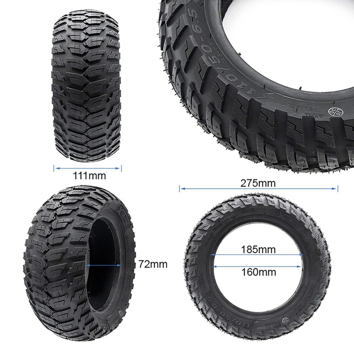 Neumático tubeless Offroad 110/50-6,5 [Xuancheng] - Imagen 2