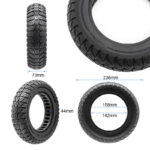 Rueda maciza 10x3-6,5 [Cityneye] - negro - Imagen 2