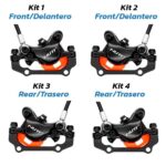 Kit de freno hidráulico negro Y5 Delantero R trasero R [NUTT] - Imagen 6
