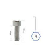 TORNILLO GUARDABARRO DUALTRON 30 UNDS - Imagen 2