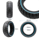 Rueda maciza ultraligera offroad 10x2,75-6,5/B55 [Ewheel] - Imagen 2