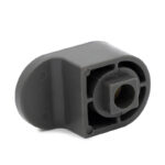 Gancho guardabarros trasero negro para Ninebot Max G30 pack de 10 - Imagen 4