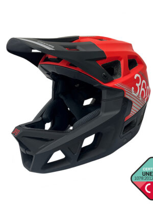 Casco INTEGRA Sport rojo - negro L