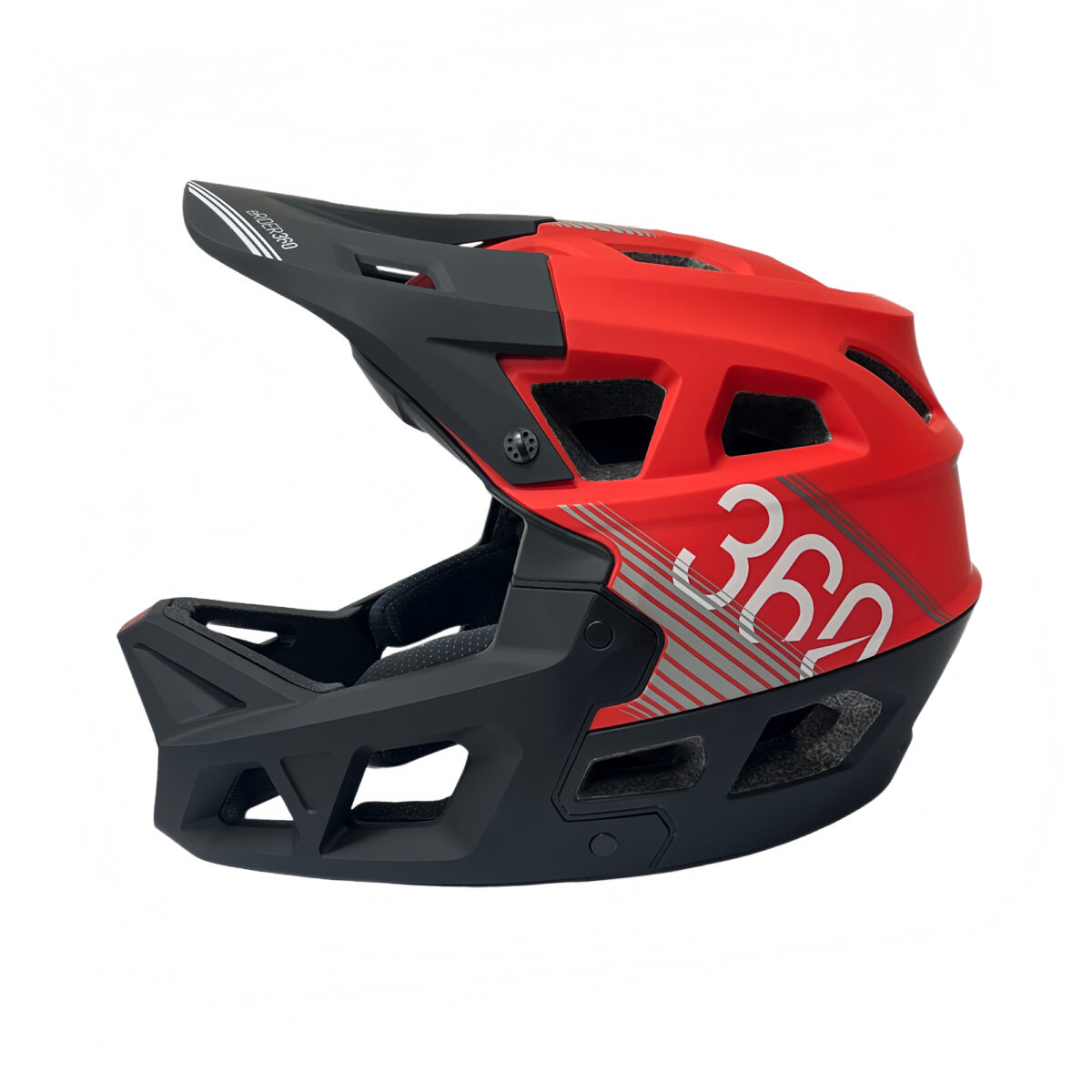 Casco INTEGRA Sport rojo - negro L - Imagen 2