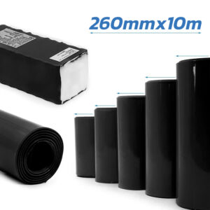 Termorretráctil negro 260m 10M